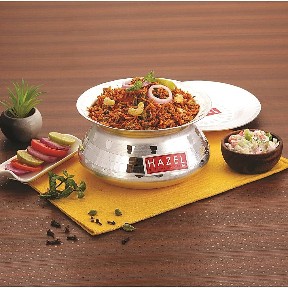 HAZEL Aluminium Handi With Lid - 1900 ml - 1 U