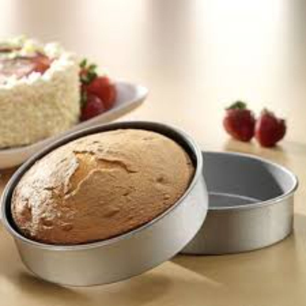 HAZEL Aluminium Round Shape Cake Mould 7 Inch - 1 U