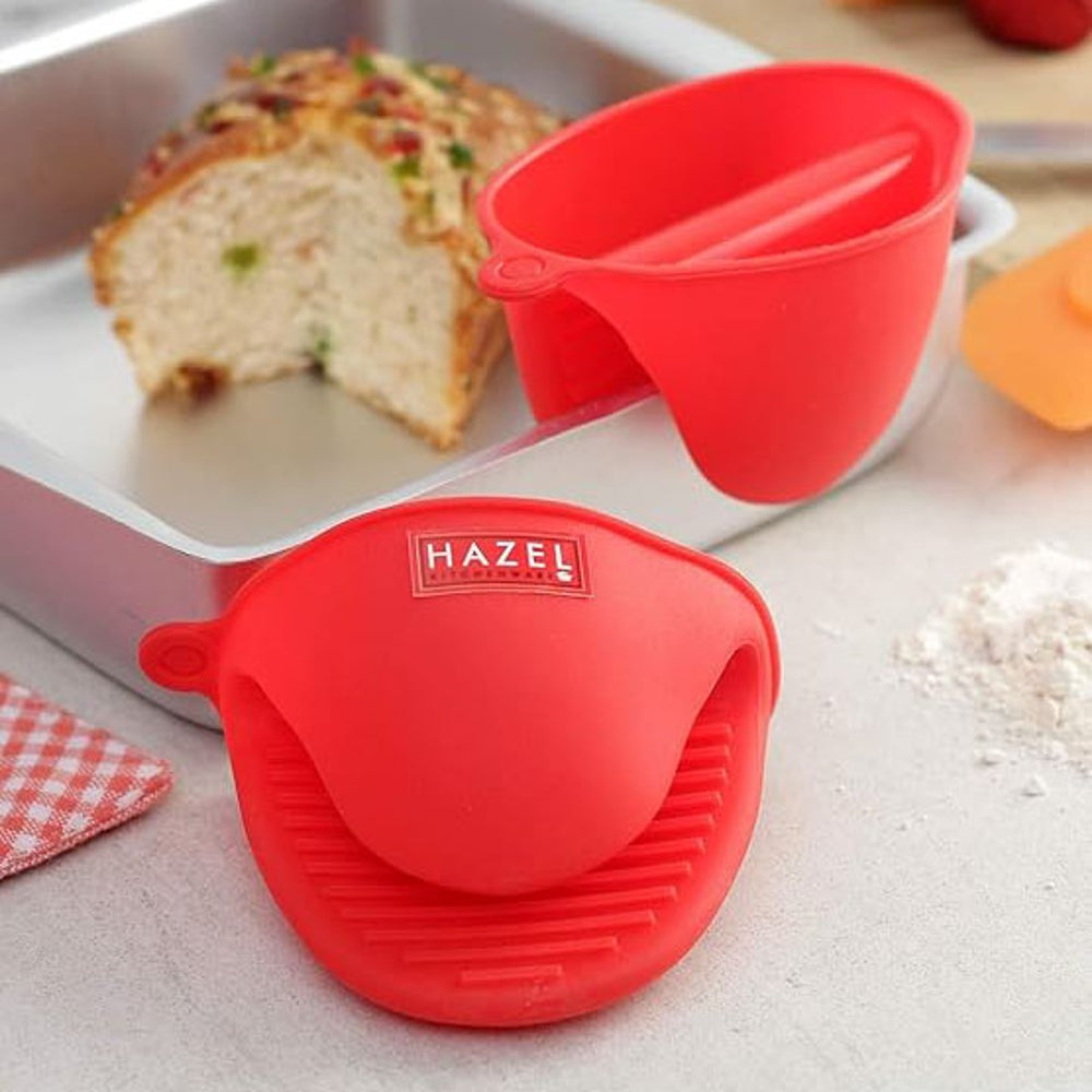 HAZEL Silicon Pinch Grip Mitts - 2 U