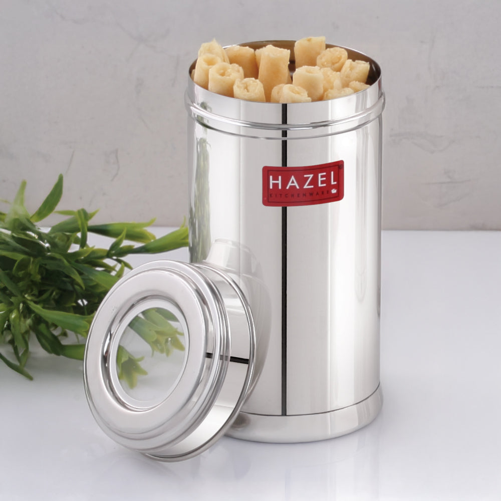 HAZEL Stainless Steel Kitchen Container - 1 Unit