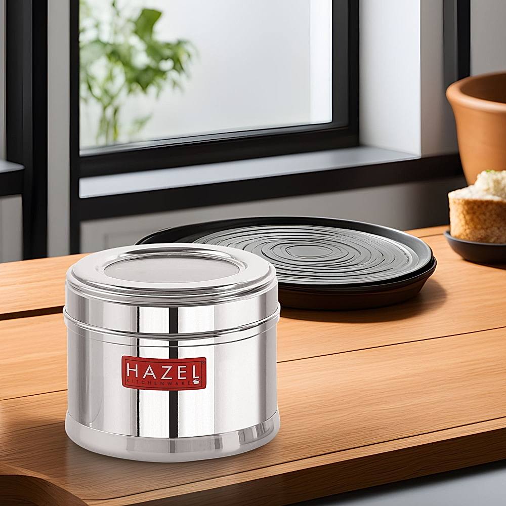 HAZEL Stainless Steel Multipurpose Storage Container - 450 ml - 1 U