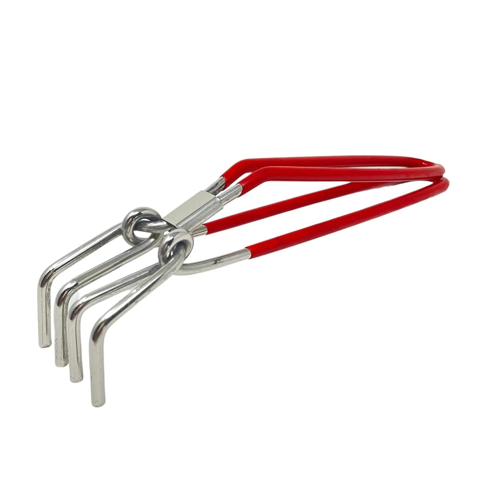 HAZEL Stainless Steel Wire Pakkad Tong - 1 U