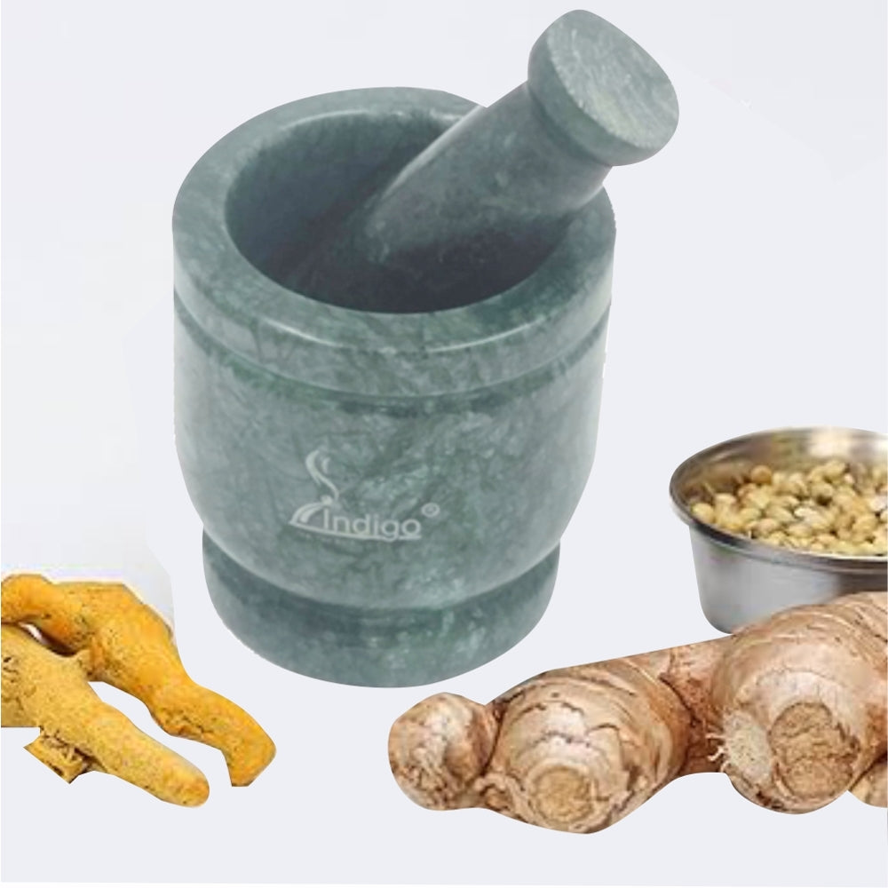Indigo Metalware Marble Pestel (khalbatta) - 1 U