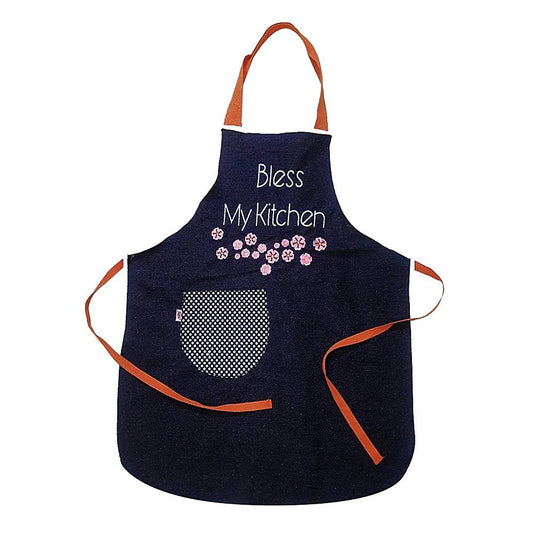 Japa Denim Kitchen Apron - A3-718 - 1 U