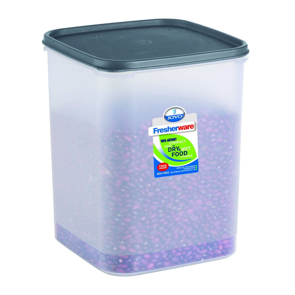 Joyo Plastic Fresherware Square Container - 6 L