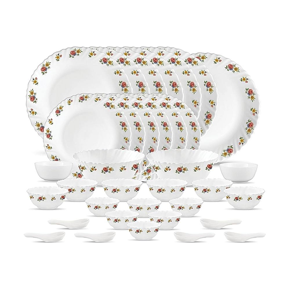 La Opala Novo Petite Roses Dinner Set - 1 U