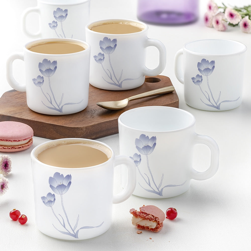Larah By Borosil Mug Tulip - 180 ml (6 Pieces) - 1 U