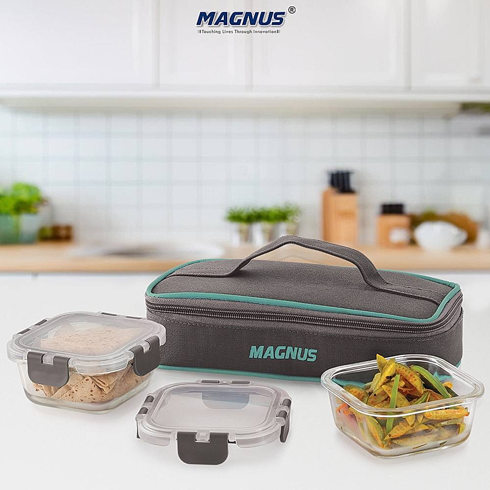 Magnus Glock Solid 2 Glass Lunch Box - 320 ml - 1 U