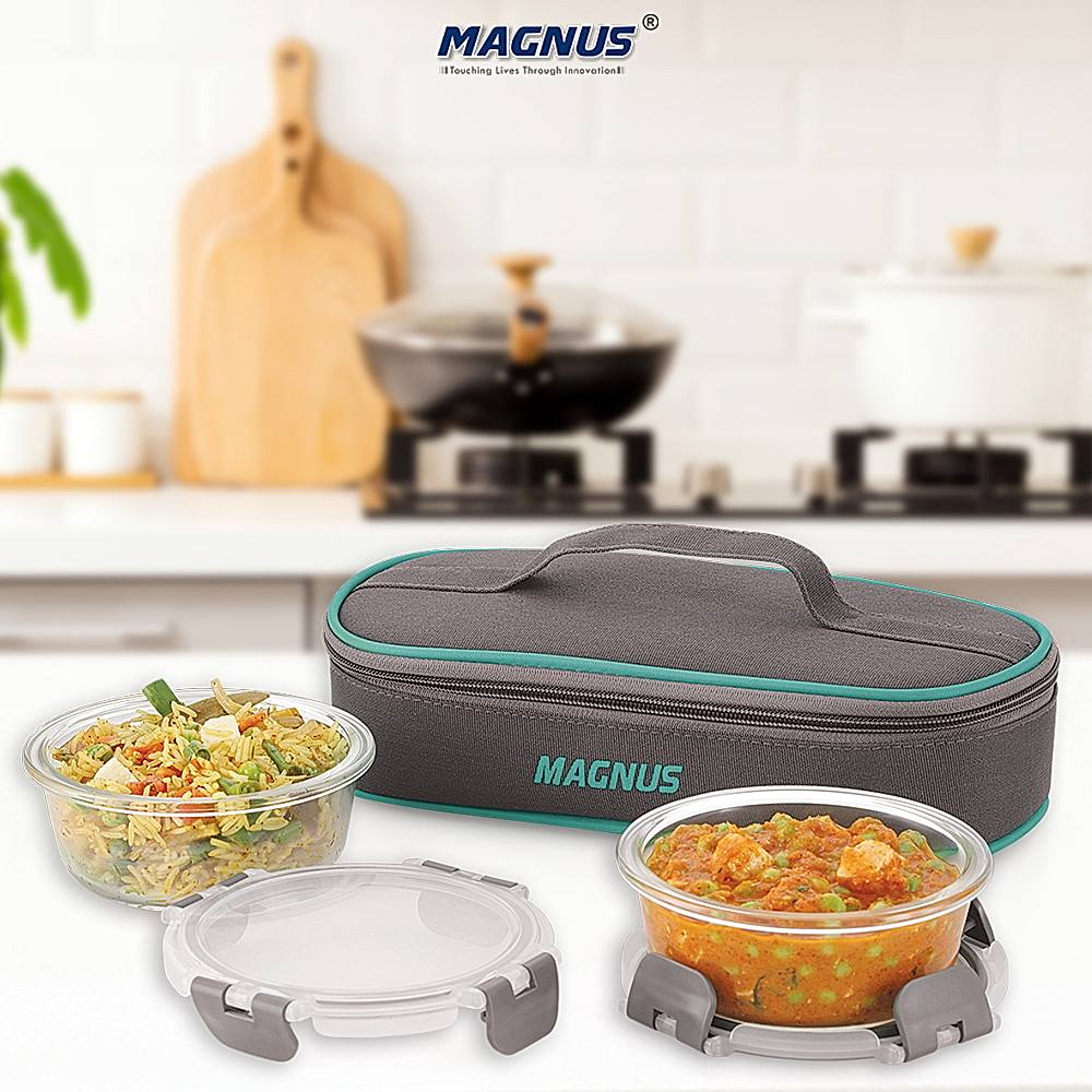 Magnus Glock Solid 2 Glass Lunch Box - 400 ml - 1 U