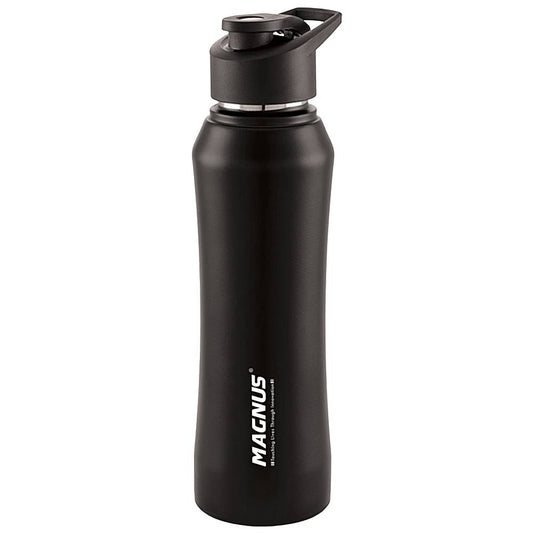 Magnus Oscar Stainless Steel Water Bottle (750 ml) Black - 1 Unit