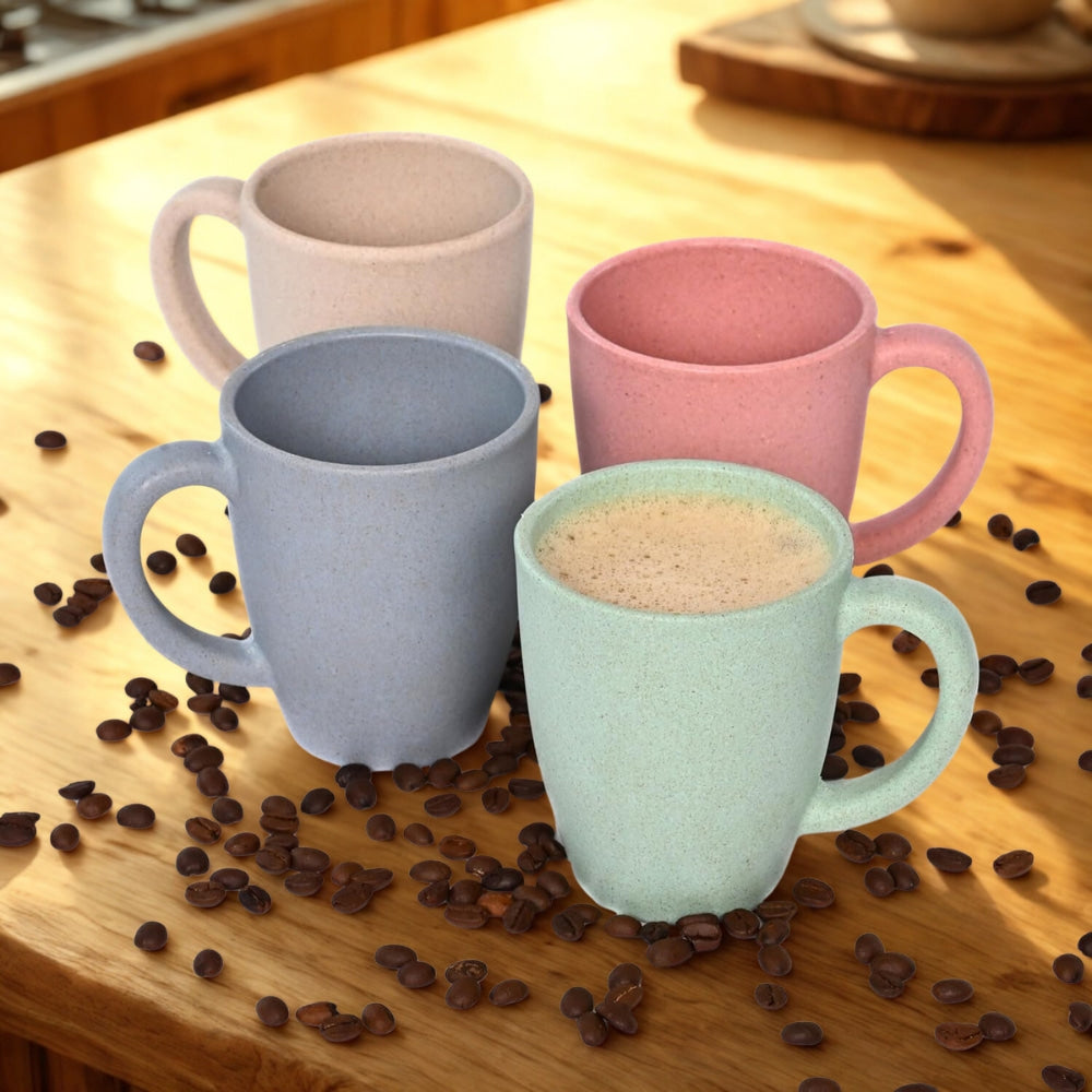 Mahaware Eco Friendly Coffee Mug (Multicolour) - 300 ml - 1 Unit