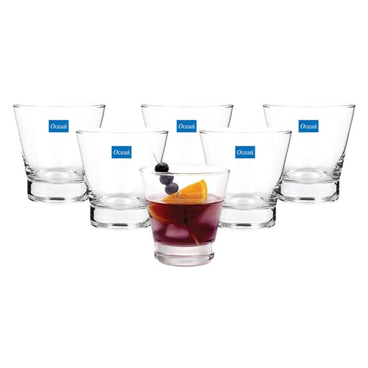 Ocean Studio Whisky Glass Set - 6 Pieces - 6 U