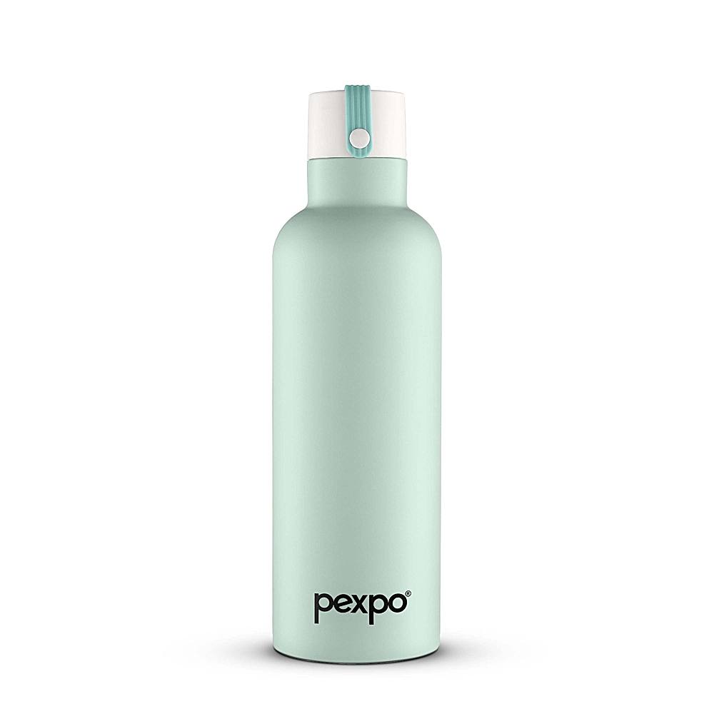 Pexpo Oslo Stainless Steel Insulated Hot & Cold Bottle (Green) 500 ml - 1 Unit