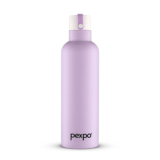 Pexpo Oslo Stainless Steel Insulated Hot & Cold Bottle (Purple) 750 ml - 1 Unit
