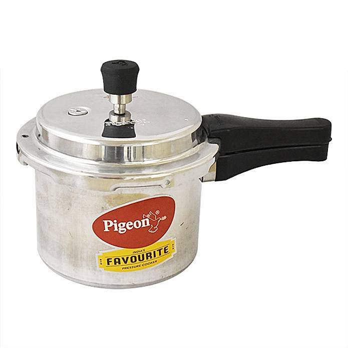 Pigeon Aluminium Pressure Induction Outer Lid Base Cooker - 1 U