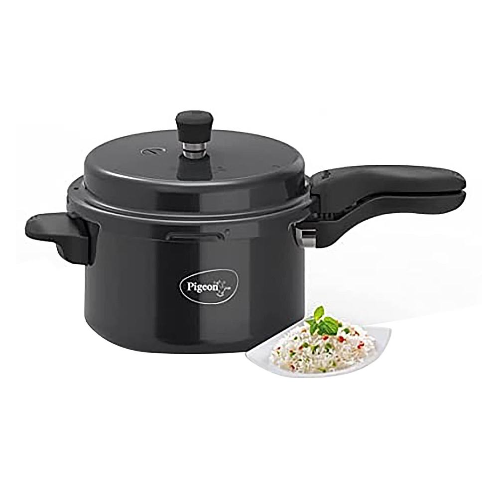 Pigeon Titanium Hard Anodized Outer Lid Pressure Cooker - 5 L