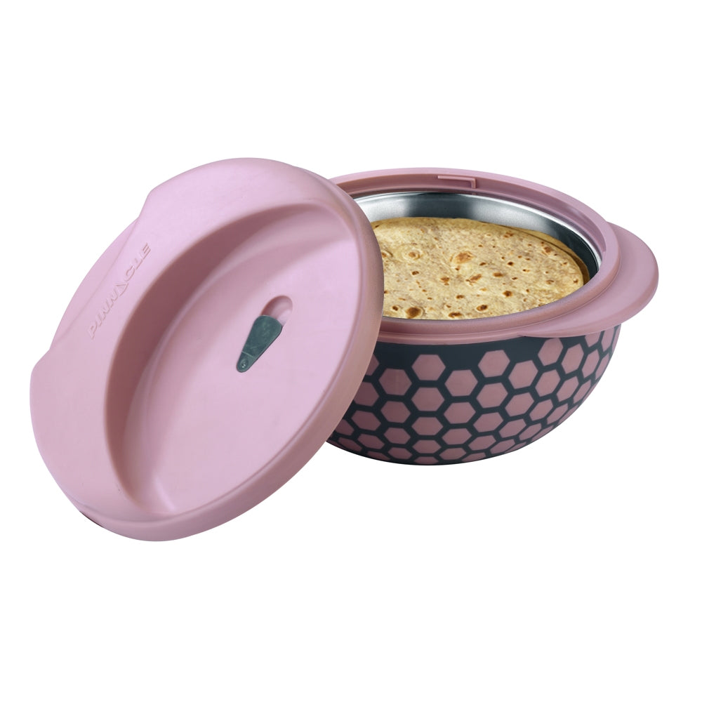 Pinnacle Pace Plastic Inner Steel Insulated Casserole - 1 L - 1 U
