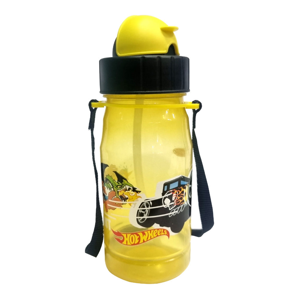 Pratap Hot Wheels Kids Water Bottle (Yellow) - 1 U