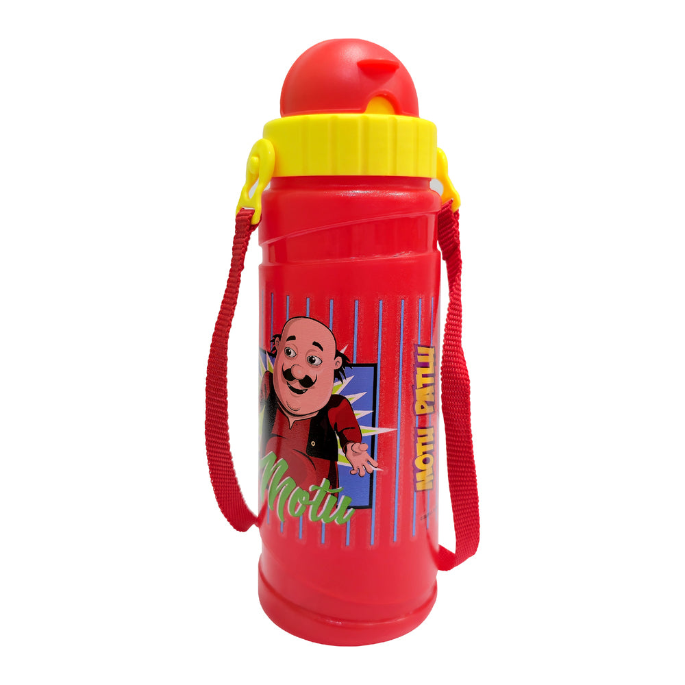 Pratap Motu Patlu Kids Water Bottle (Blue) - 1 U