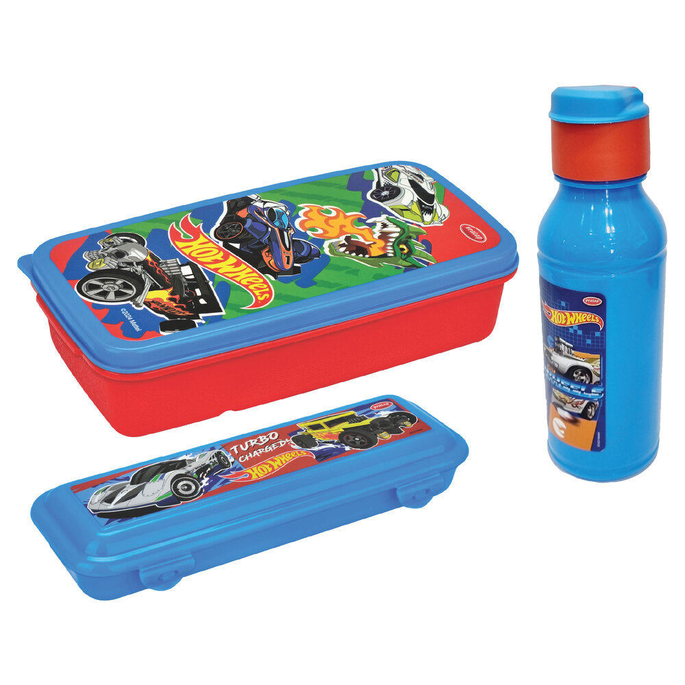 Pratap Motu Patlu School Gift Set (Red & Blue) - Set Of 3 - 1 U
