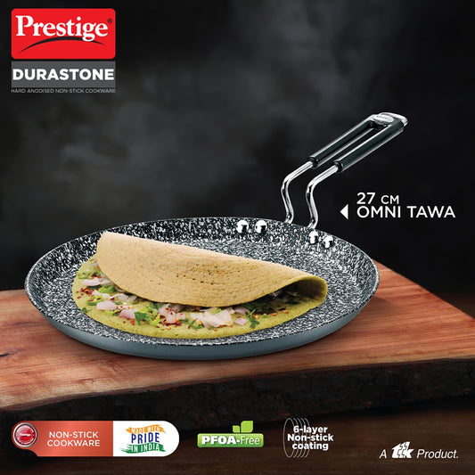 Prestige Durastone Omni Tawa - Hard Anodised (27 cm) - 1 U