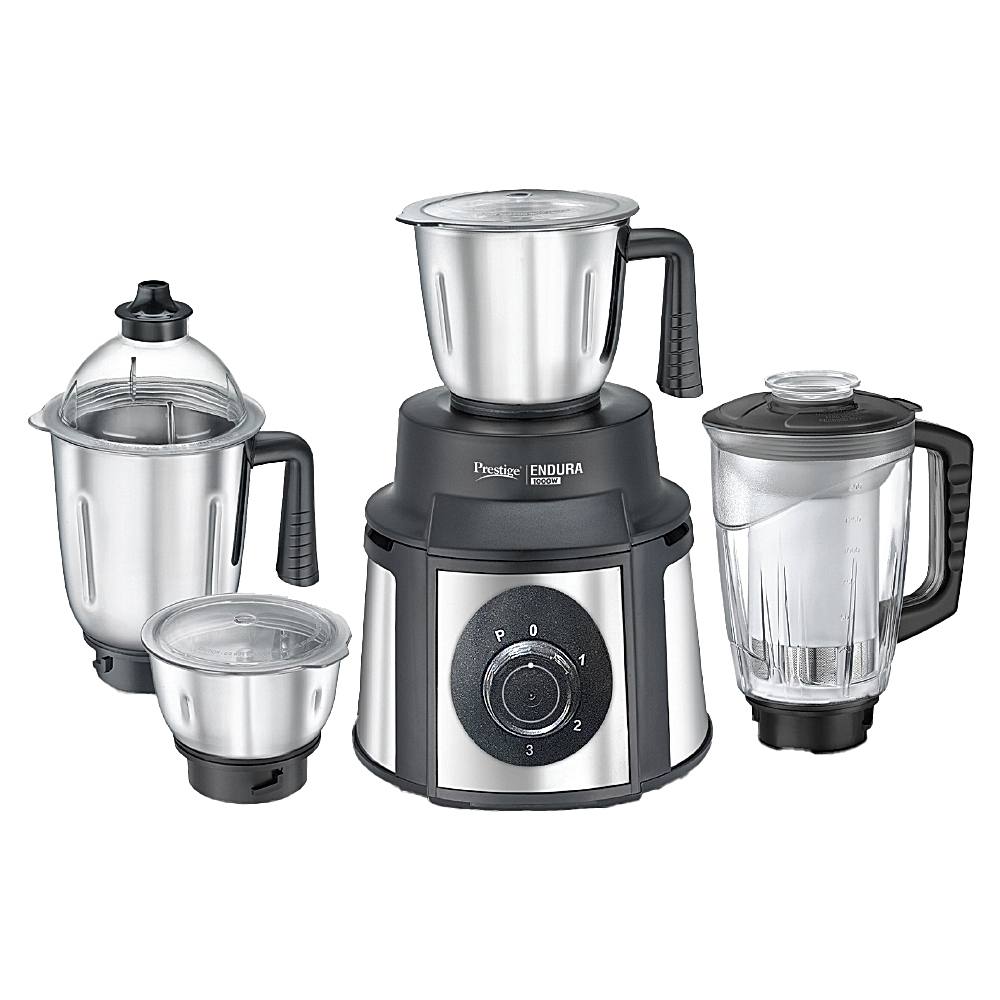Prestige Endura Mixer Grinder (1000 W) - 4 Jars - 1 U