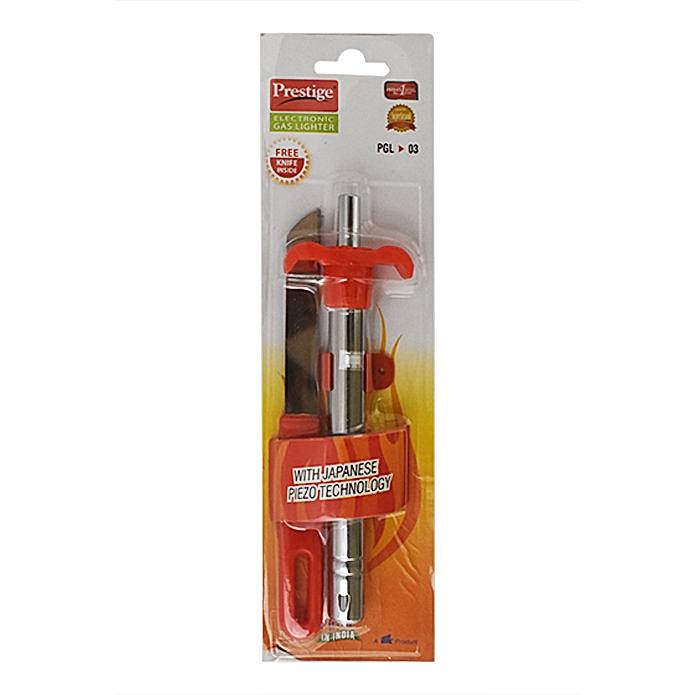 Prestige Gas Lighter With Knife - 1 U