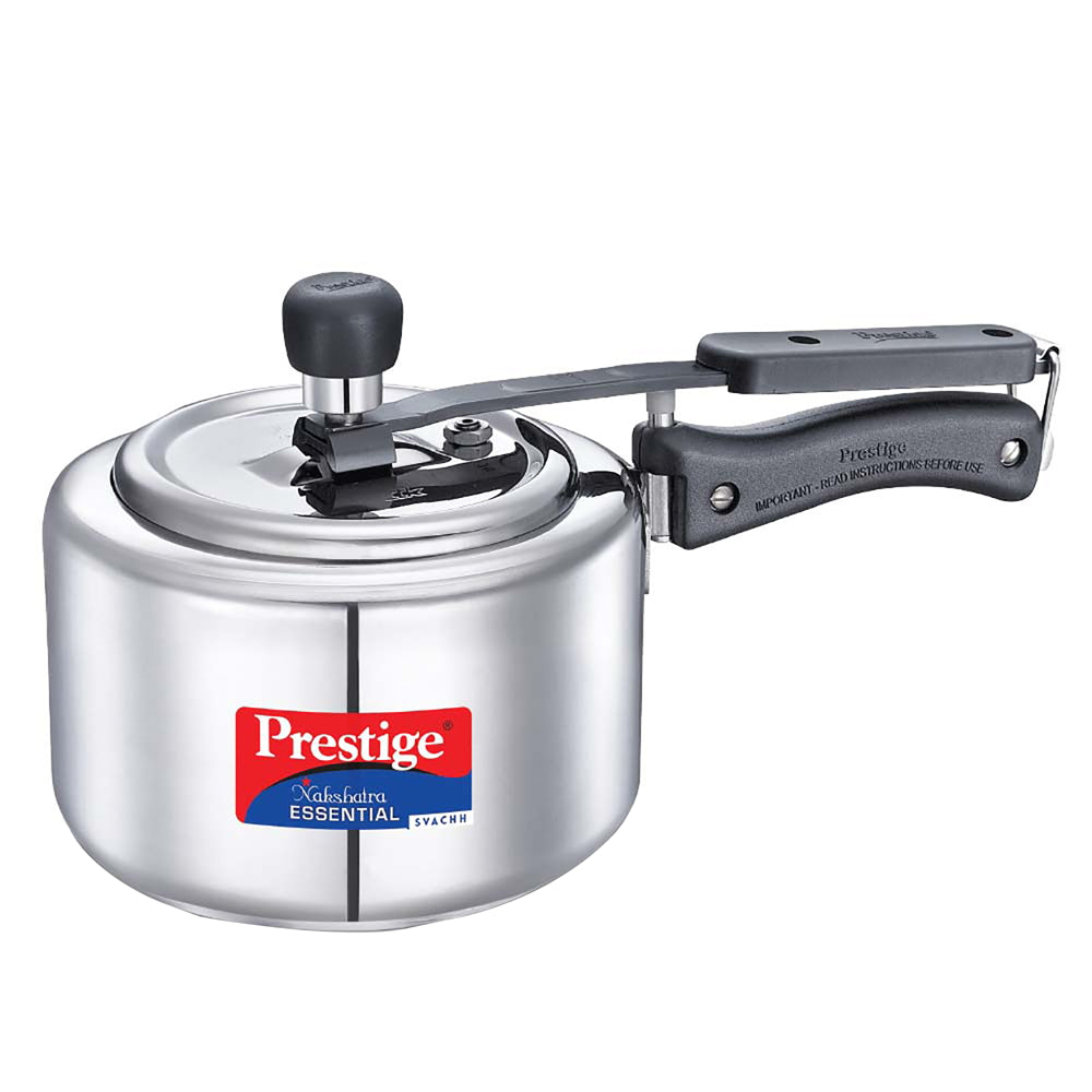 Prestige Nakshatra Essential Svach Stainless Steel Inner Lid Pressure Cooker - 2 L