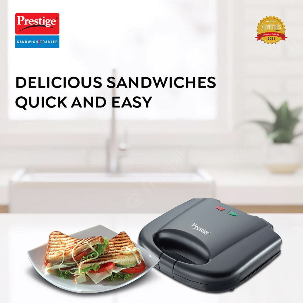 Prestige Sandwich Toaster - 800 W - 1 U