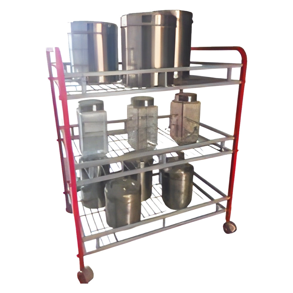 Right Kitchen 3-Tier Service Trolley -38.5x68x60 cm - 1 U