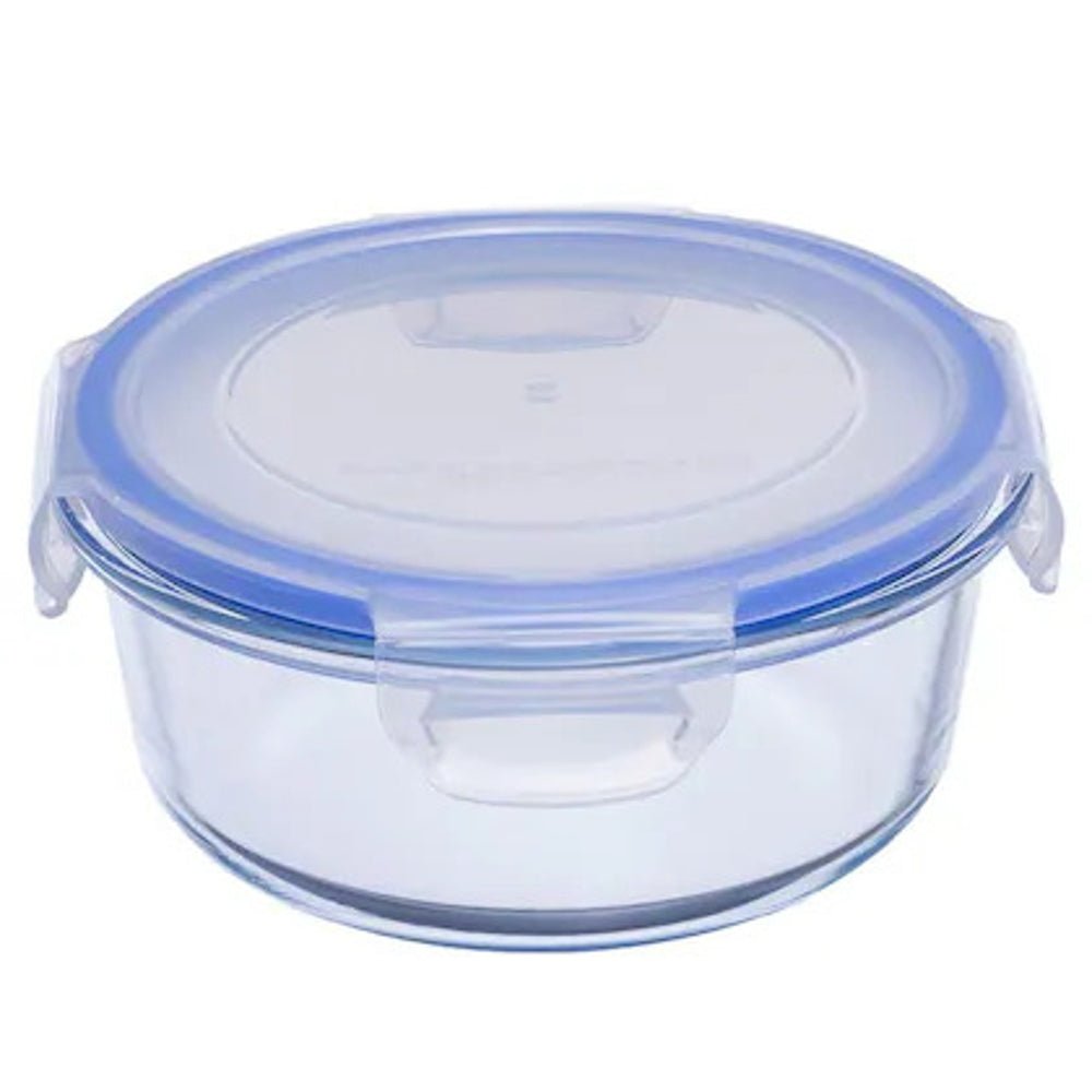 Sanjeev Kapoor Lock & Lock Glassware Round Container - 580 ml - 1 U