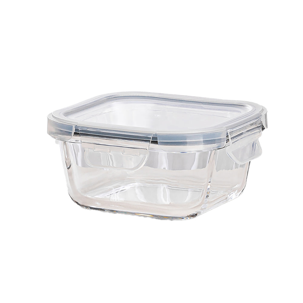 Sanjeev Kapoor Lock & Lock Glassware Square Container - 520 ml - 1 U