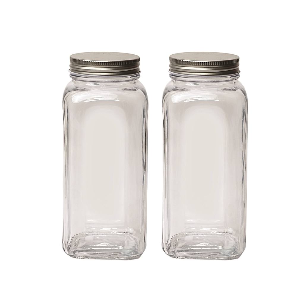 Sanjeev Kapoor Metro Square Jar (1000 ml) - Set Of 2 - 1 U