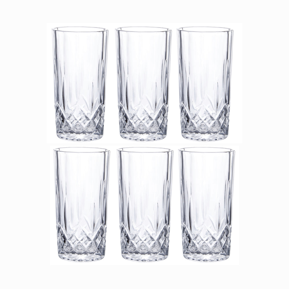 Sanjeev Kapoor Opara Water Glass (290 ml) - Set Of 6 - 1 Unit