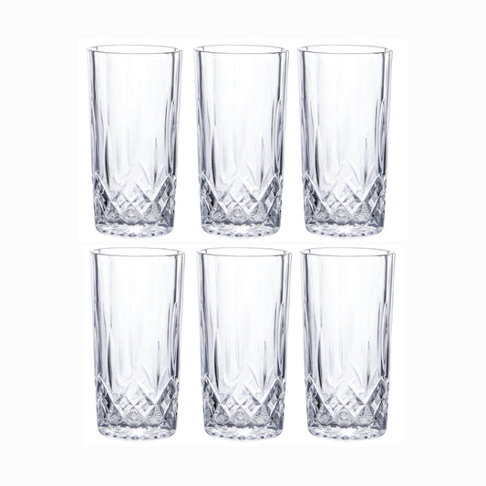 Sanjeev Kapoor Opara Water Glass (290 ml) - Set Of 6 - 1 Unit