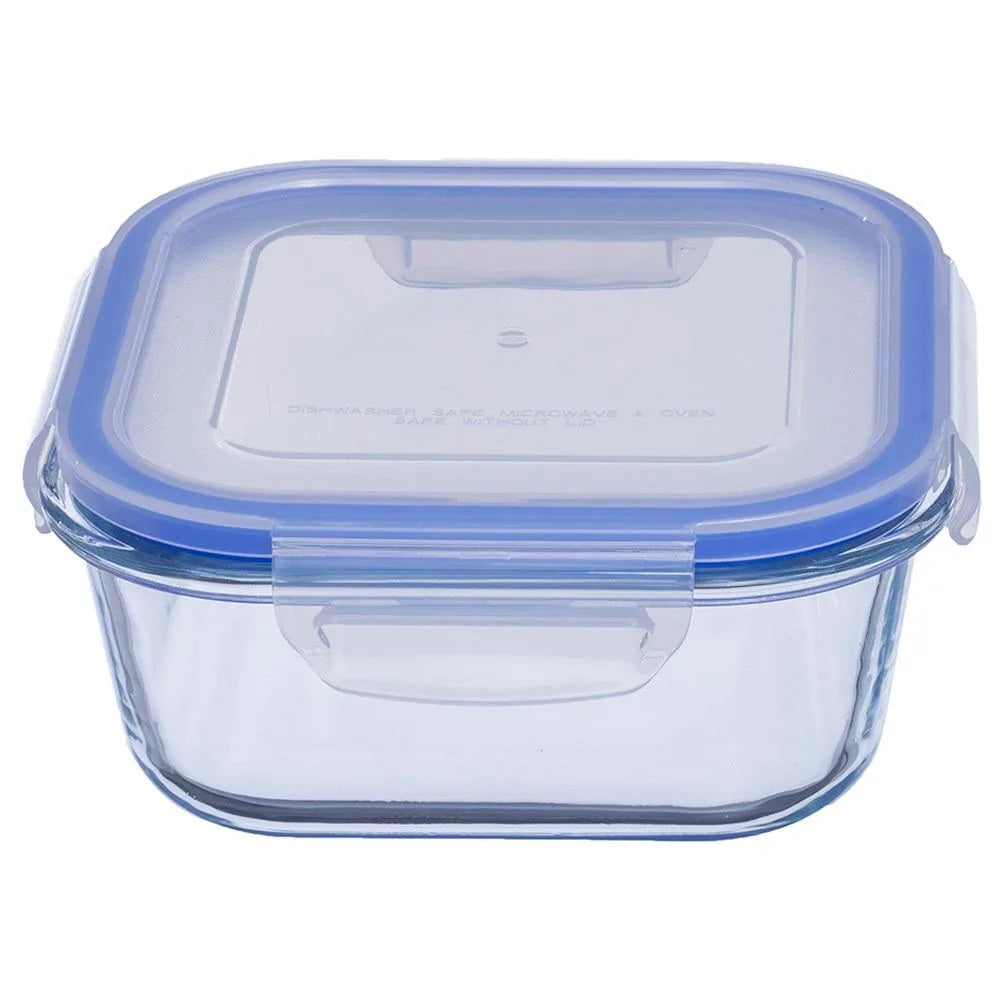 Sanjeev Kapoor Parka Borosilicate Square Container - 480 ml