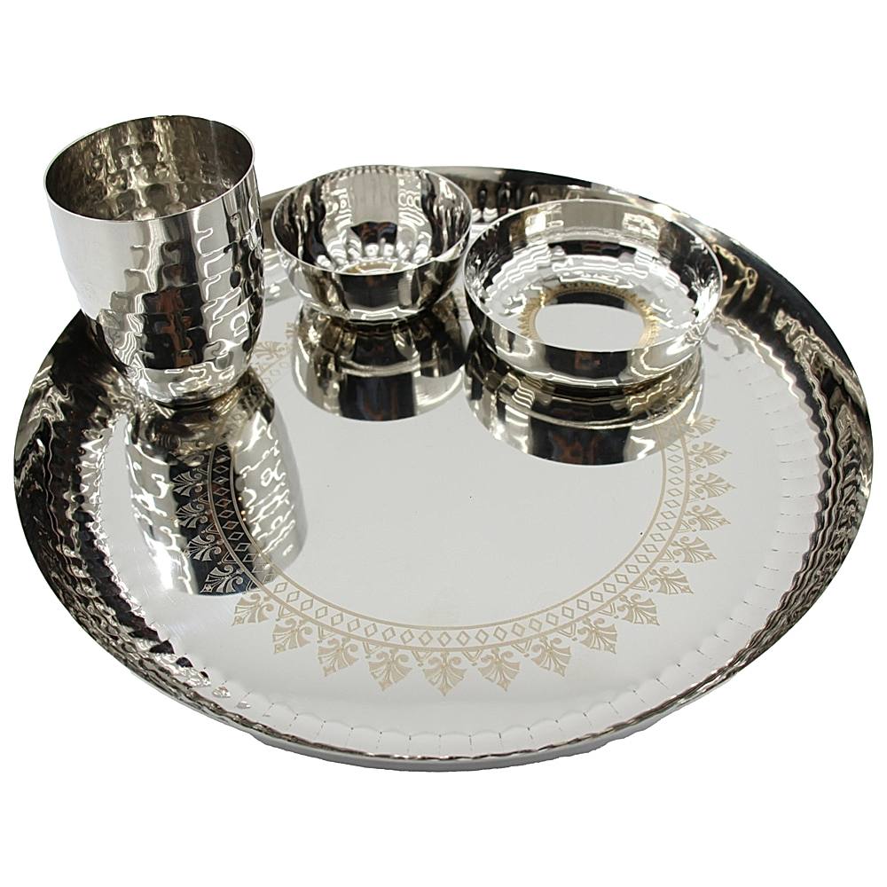 SEGA Stainless Steel Dinner Set - Set of 4 - 1 Unit