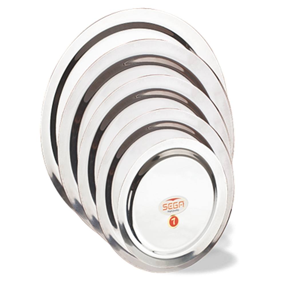 Sega Stainless Steel Tope Cover (Lid) - Set Of 5 - 1 U