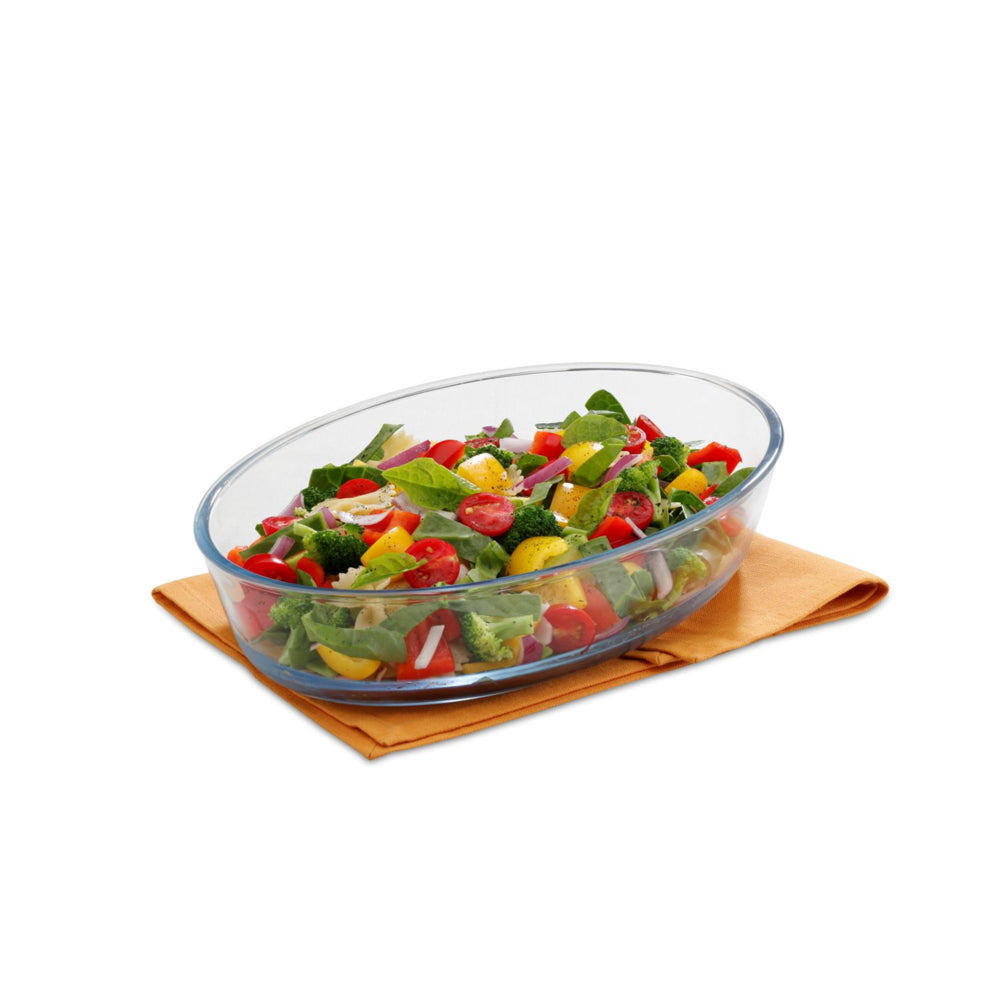 SignoraWare Borosilicate Bake 'N' Serve Oval Dish - 700 ml