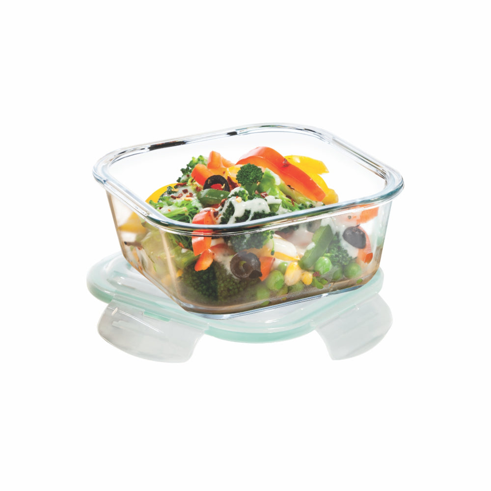 SignoraWare Lock N Store Borosilicate Glass Container: 800 ml