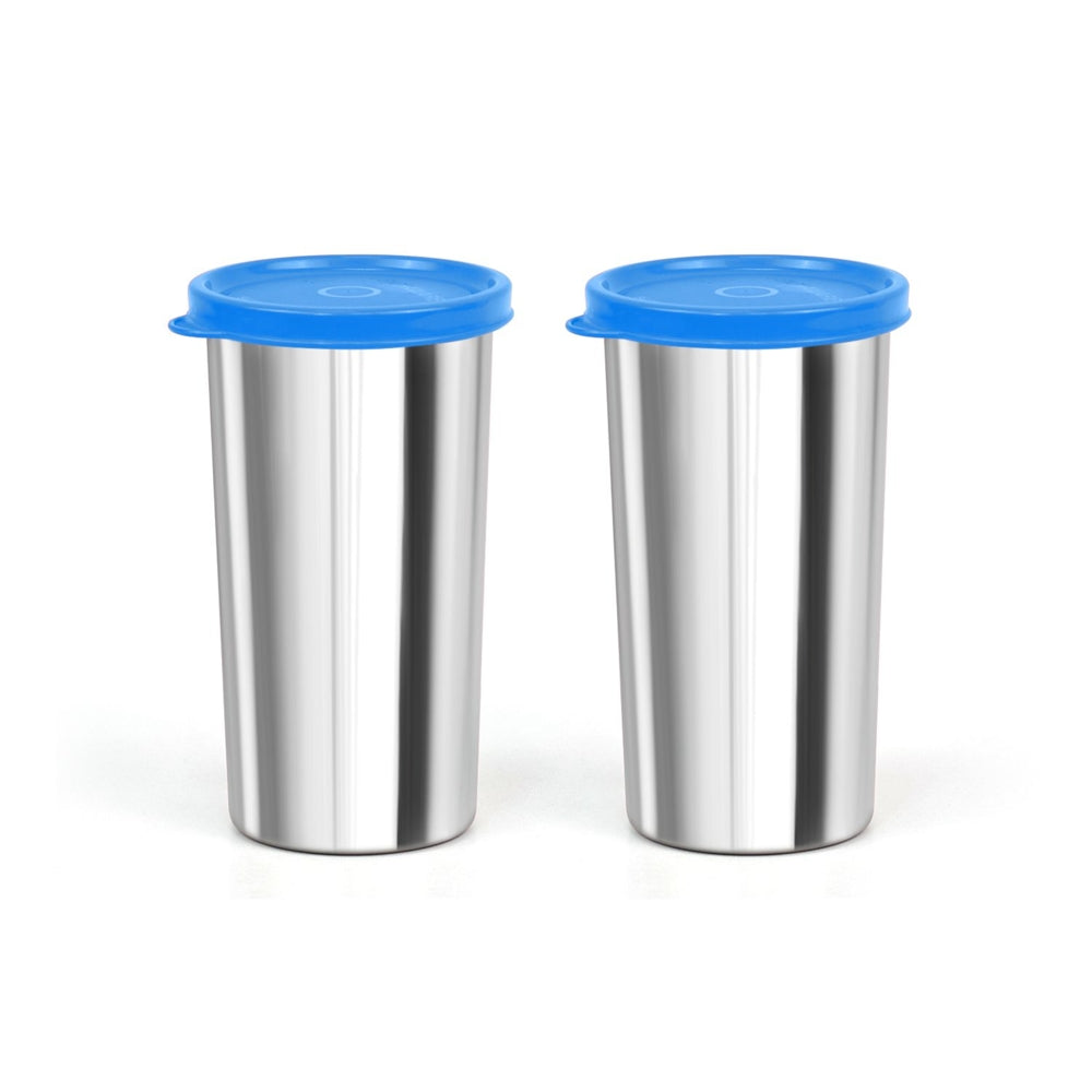 Signoraware Stainless Steel Tumbler - Blue - 2 U