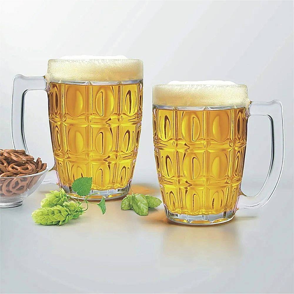 Soogo Classic Beer Mug (380 ml) - Set Of 2 - 1 Unit