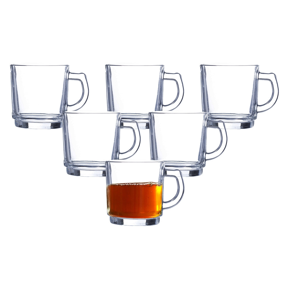 Soogo Plaza Mug Set (190 ml) - Set Of 6 - 6 U