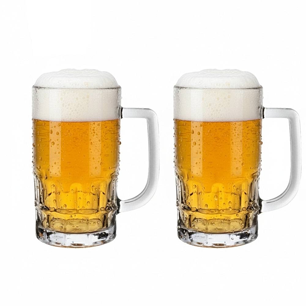 Soogo Regent Beer Mug (360 ml) - Set Of 2 - 1 Unit
