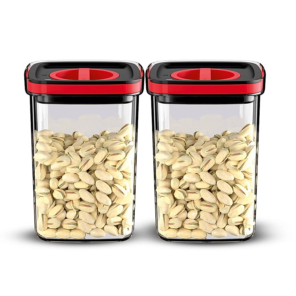 Soros Air Tight Kitchen Storage Container (1200 ml) - Set Of 2 - 1 Unit