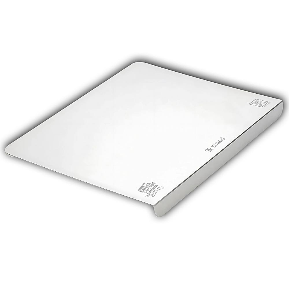Soros Stainless Steel Counter Top Chopping Board (41 X 31 cm) - 1 Unit
