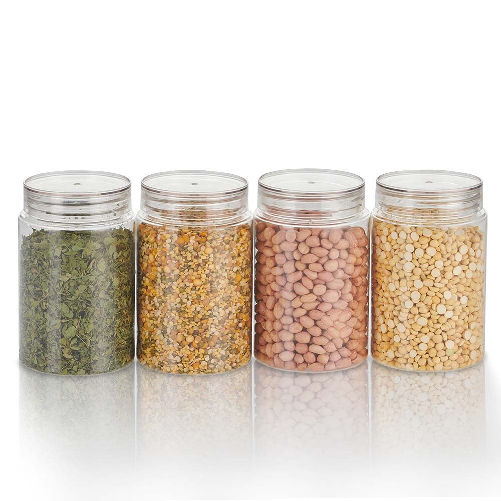 Steelo Homely Plastic Container - 940 ml 4 Pieces - 1 U