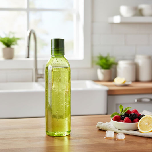 Steelo Savory Plastic Water Bottle (1 Liter) Green - 1 Unit