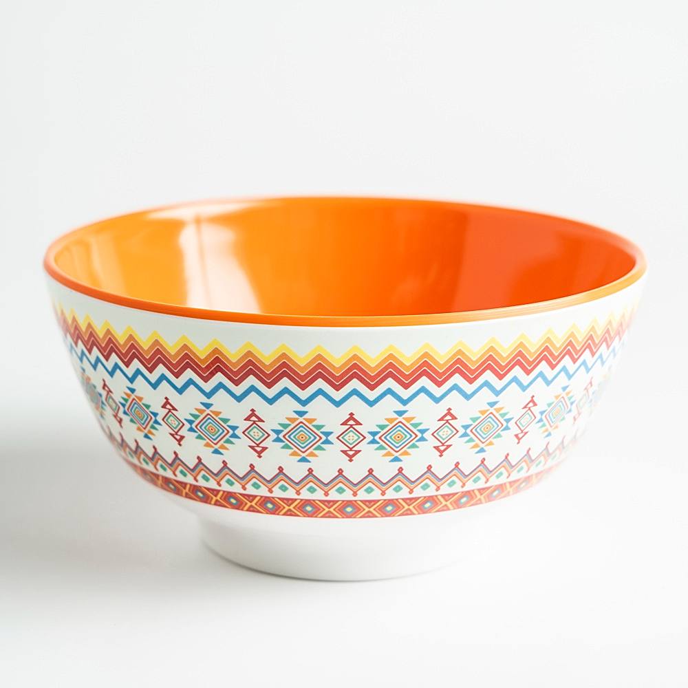 Superware Pure Melamine Snacks Bowl - Orange - 1 Unit