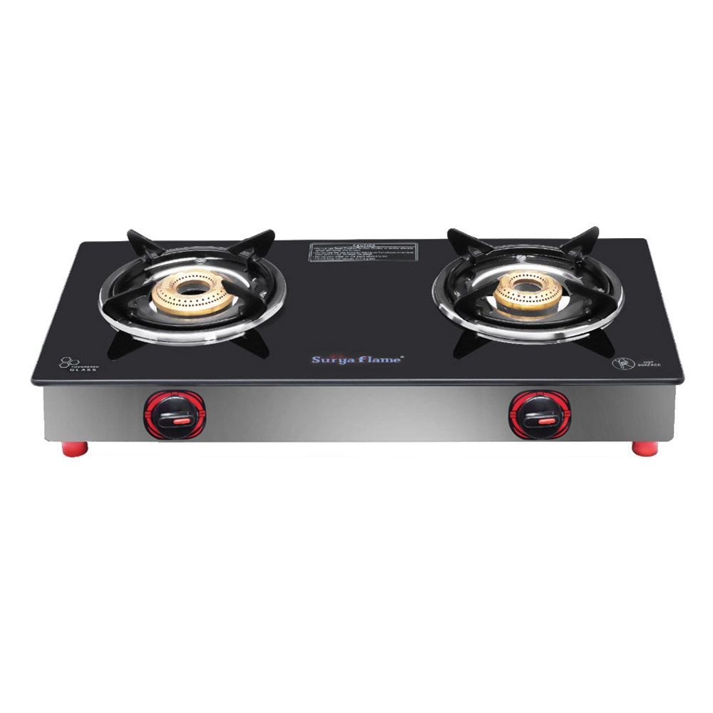 Suryaflame Stainless Steel Lotus LPG Gas Stove - 1 U